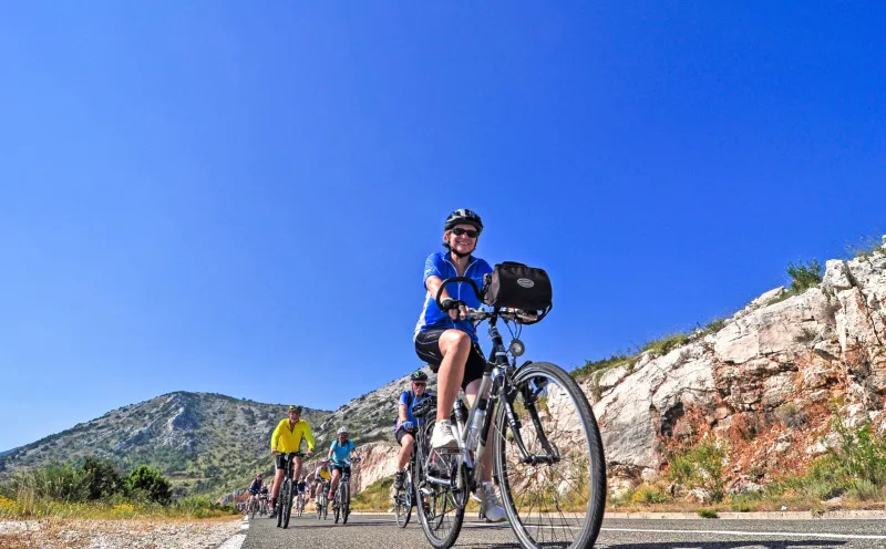 Cyclist Dalmatia