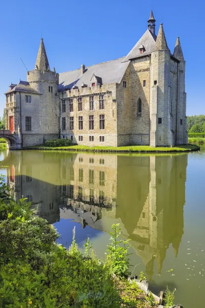 moated castle