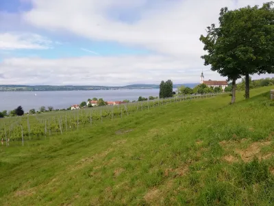 View of the Birnau pilgrimage church