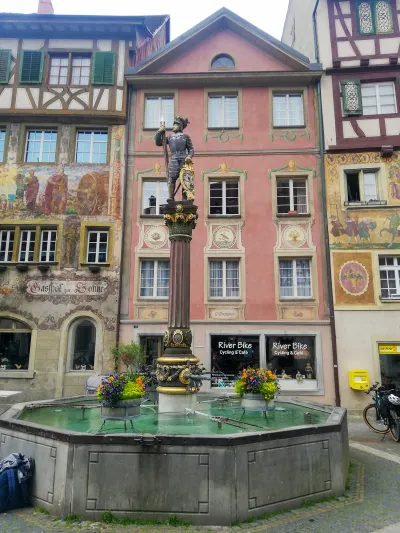 Fountain in Stein am Rhein
