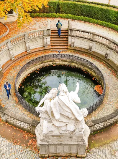 Danube spring in Donaueschingen