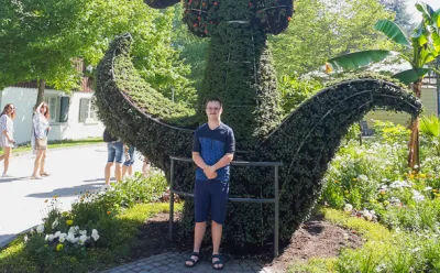 On the island of Mainau