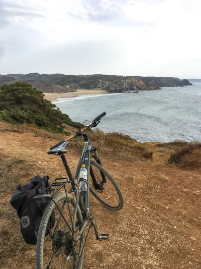 Cycling vacation in Portugal, Praia do Amado