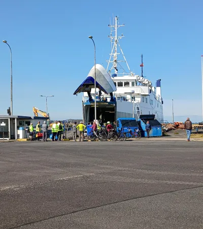 Our ferry to the island of Als