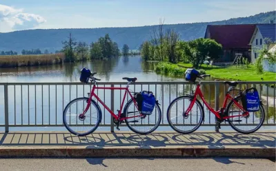 Bicycles on the Altmühl