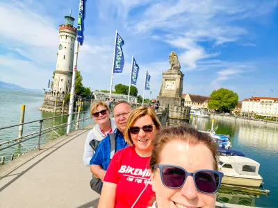 Entrance to Lindau harbour