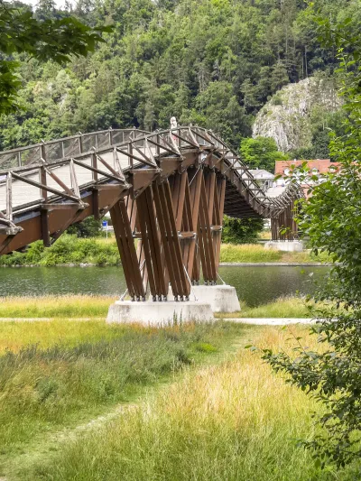wooden bridge