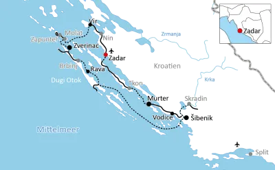 Cruise with Bike in Croatia