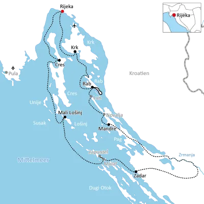 Leisure Cruise in Croatia