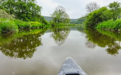 Canoeing on the Altmühl