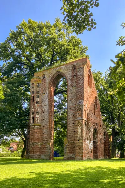 Eldena monastery ruins near Greifswald