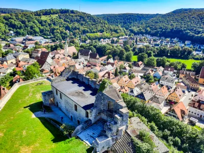 Pappenheim – View from the castle tower