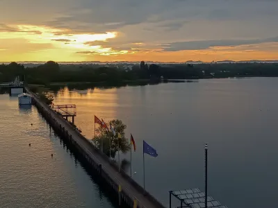 Sunrise in Friedrichshafen