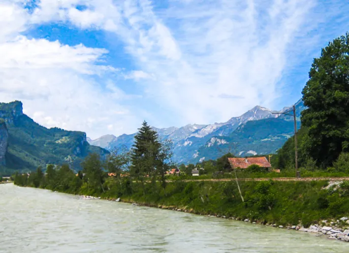 Aare Cycle Route, Meiringen