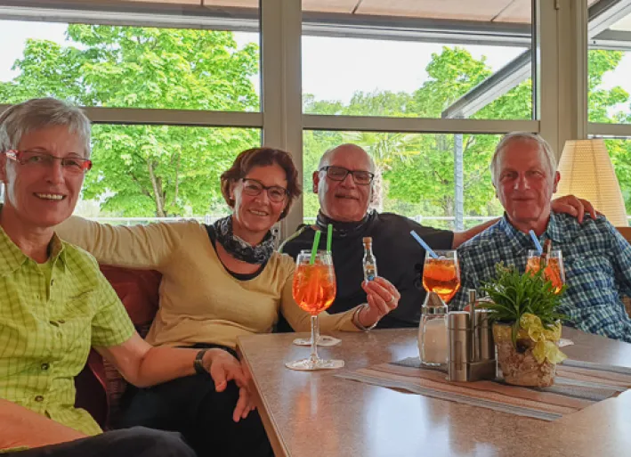 Reward at the finish