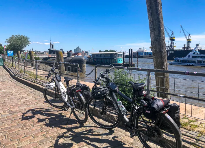 North Sea Cycle Route Jutland, Hamburg