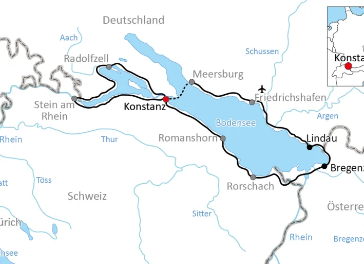Cycling Trip at Lake Constance