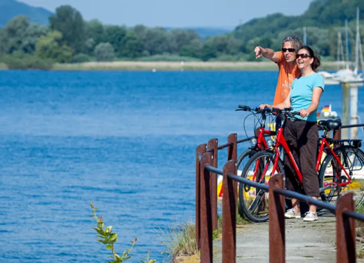 Lake Überlingen, Lake Constance cycle path