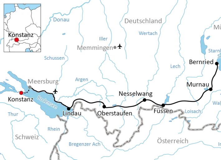 Cycling Lake Constance to Bavaria