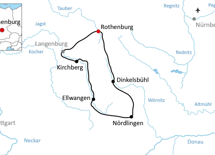 The Romantic Road Cycling Trip