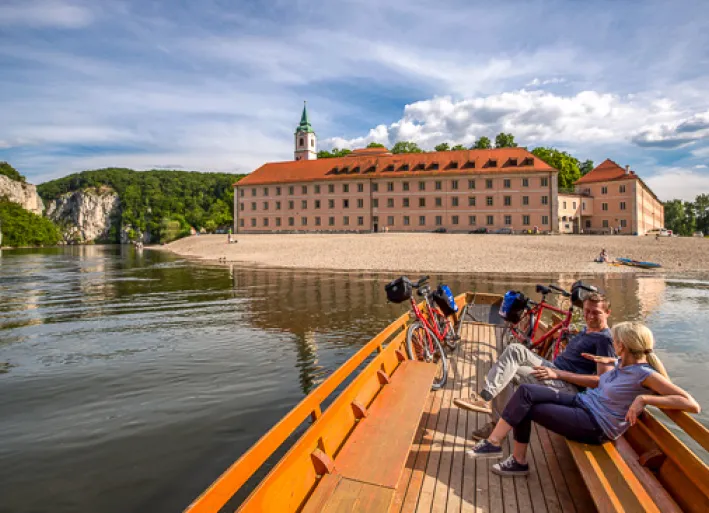 Danube breakthrough, Weltenburg Monastery