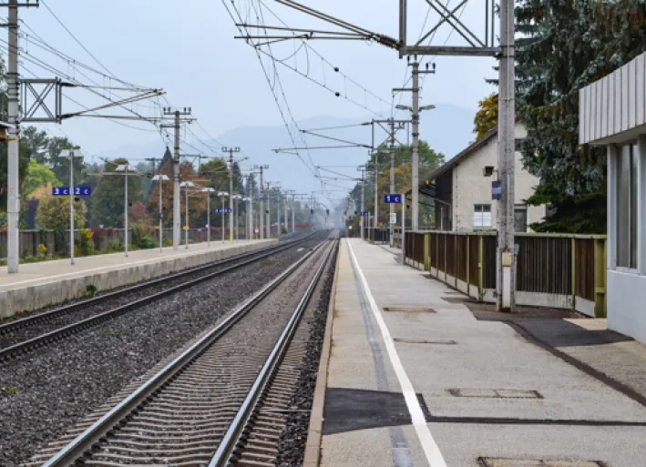 Drava Cycle Route, Krumpendorf station