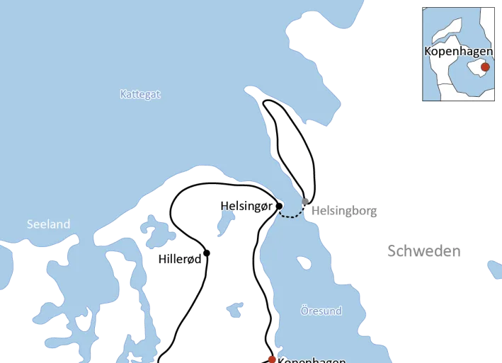 Cycle tour in Denmark