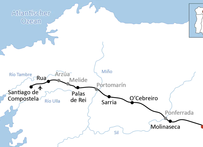 Bike Tour along the Camino de Santiago