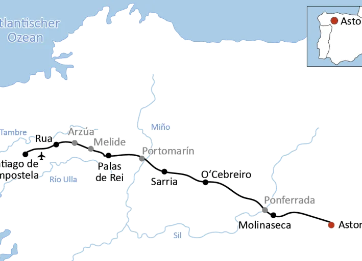 Bike Tour along the Camino de Santiago