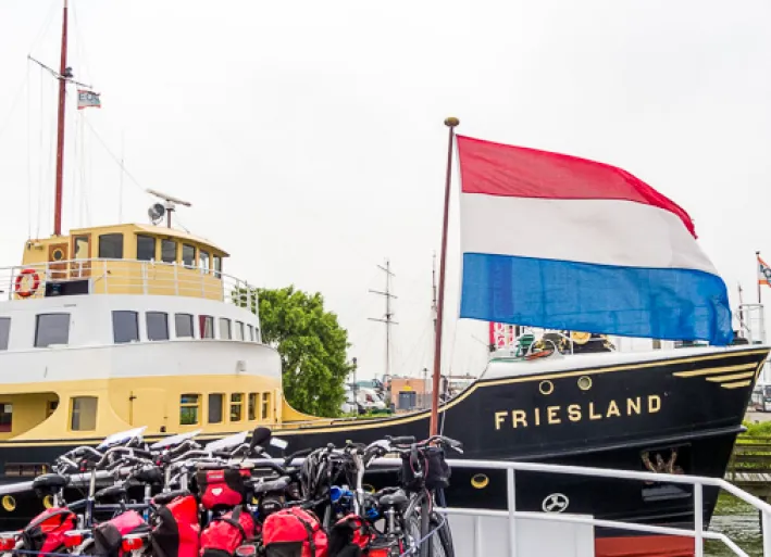 The ferry from Enkhuizen to Stavoren