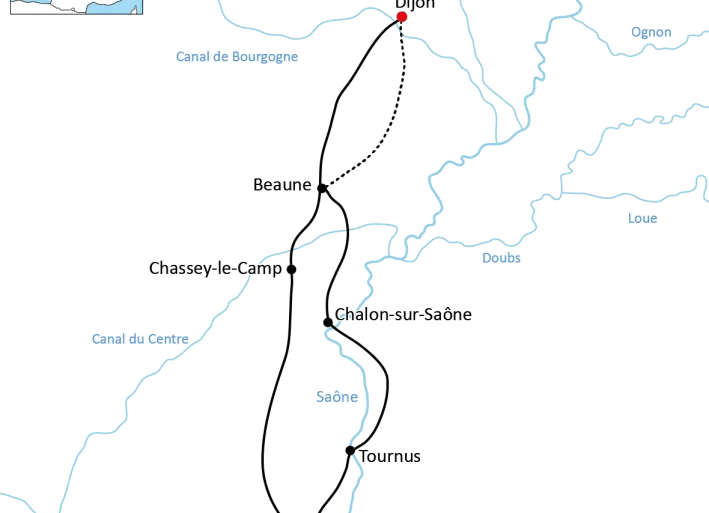 Cycling Tour through Burgundy