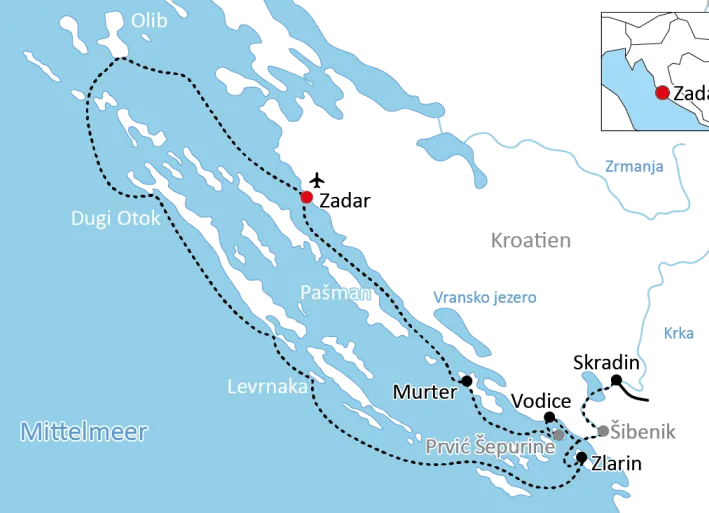 Island-Hopping Cruise in Croatia