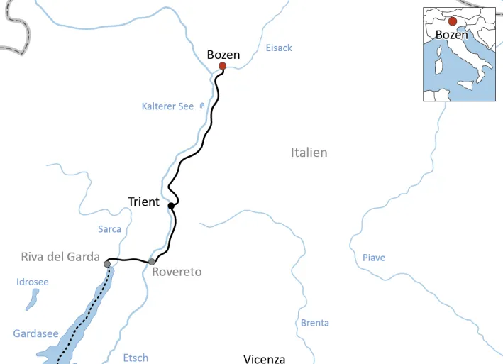 Cycle Tour from Bolzano to Venice