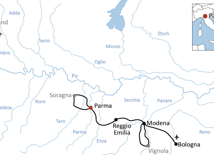 Cycling Holiday in Emilia Romagna