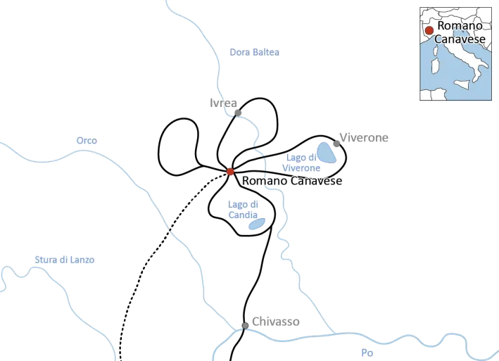 Cycling Tour through Piedmont