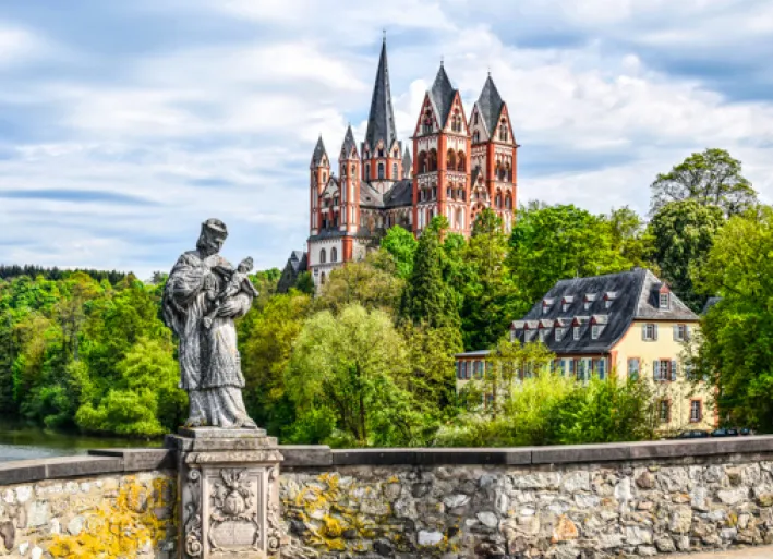 Lahn cycle route, Limburg Cathedral