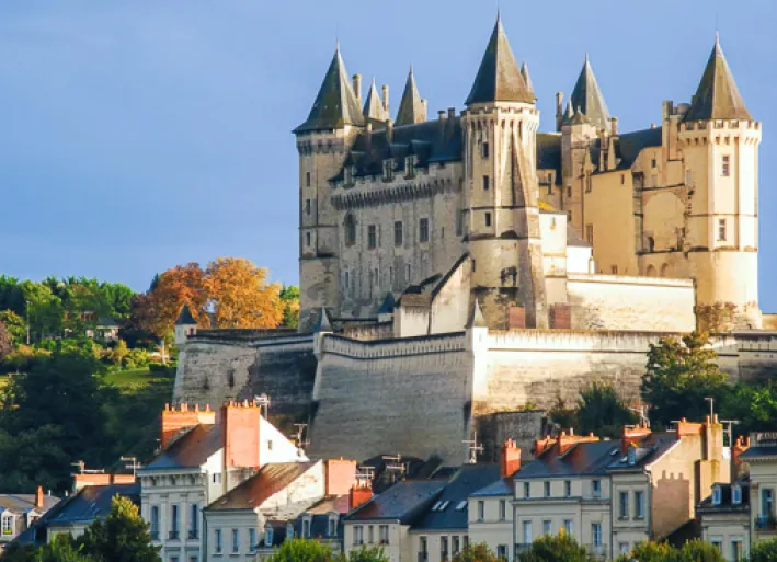 Loire Cycle Route, Saumur Castle