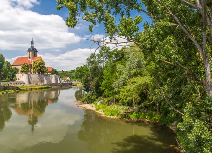 Neckar cycle path, Lauffen