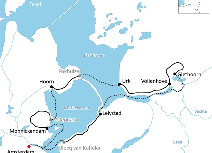 Bike and Sail in Holland