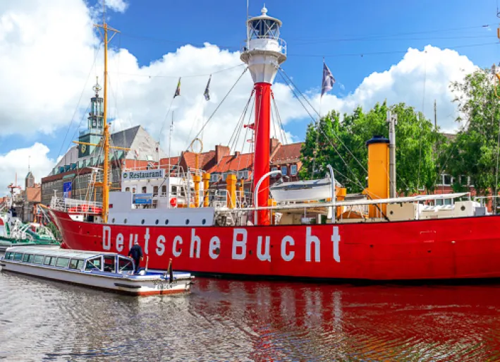 North Sea Cycle Route, Emden