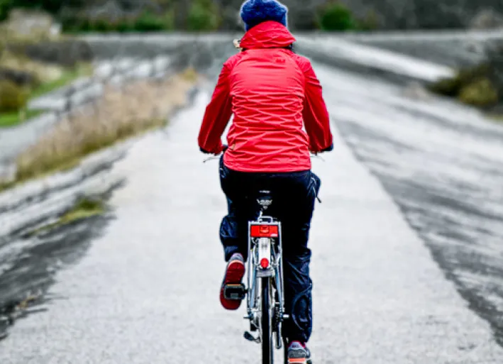 North Sea cycle path, travel time