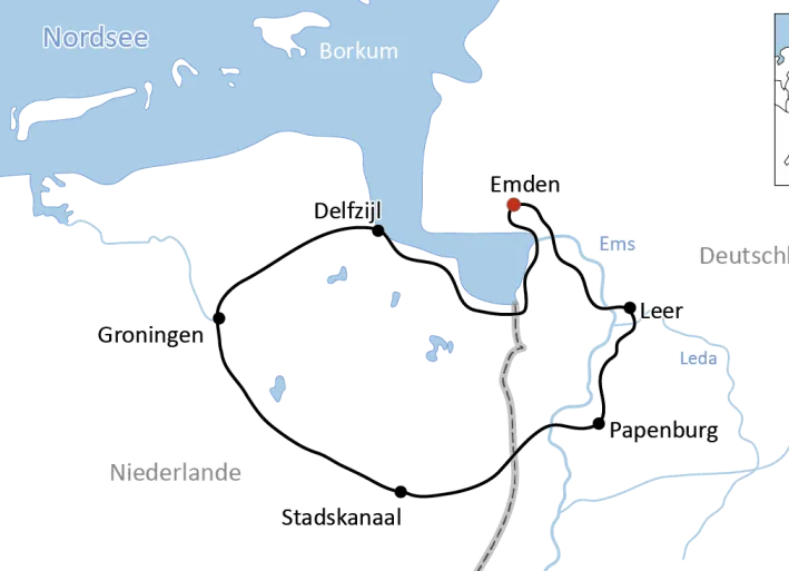 Cyling Tour in Germany an the Netherlands