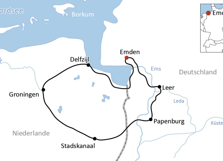 Cyling Tour in Germany an the Netherlands