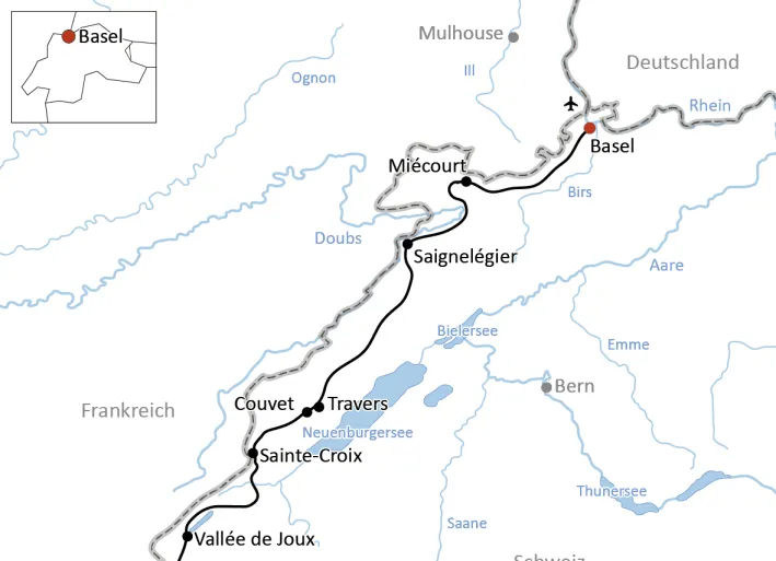 Cycling holidays in Switzerland: The Jura Route