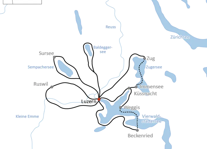 Cycling Tour at Lake Lucerne