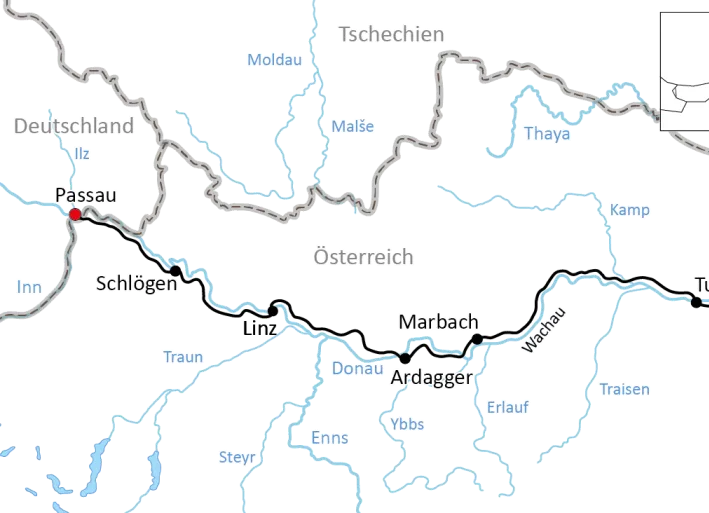 Cycling Austria Danube