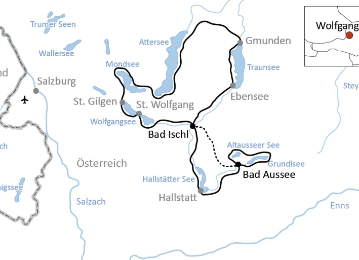 Bike tour through Salzkammergut