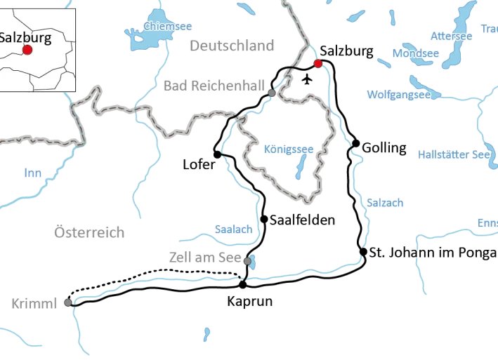 The Tauern Cycle Tour in Austria