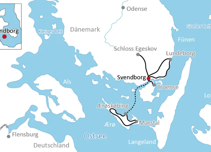 Centre based tour Funen