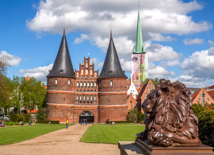 Lübeck, Baltic Sea cycle path